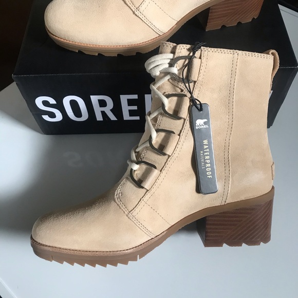 Sorel Shoes - Cate lace natural tan Sorel- New in Box